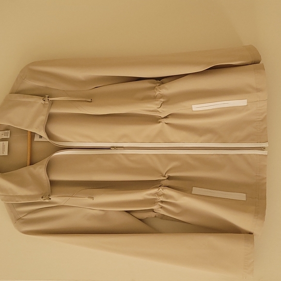 Weekends by Chico's, Womens Long Sleeve Jacket, Tan, Size 1 - Picture 4 of 6